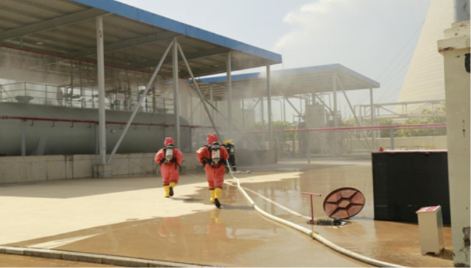 建投集團、建投能源和邢臺熱電聯(lián)合組織開展三級聯(lián)動生態(tài)環(huán)境綜合應(yīng)急演練